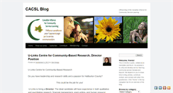Desktop Screenshot of blog.communityservicelearning.ca
